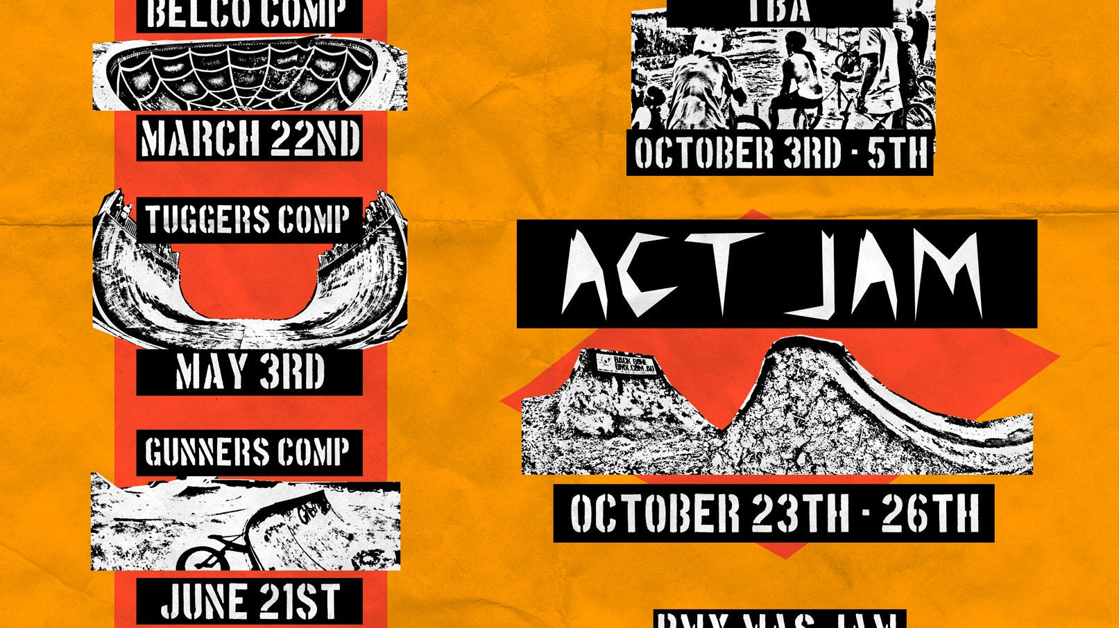 BMX events for 2020 (Save the dates!) - Back Bone BMX