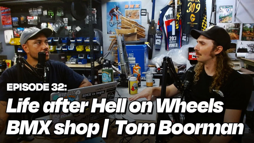 Life after Hell on Wheels BMX shop - Tom Boorman | Back Bone Zone Episode 32 - Back Bone BMX