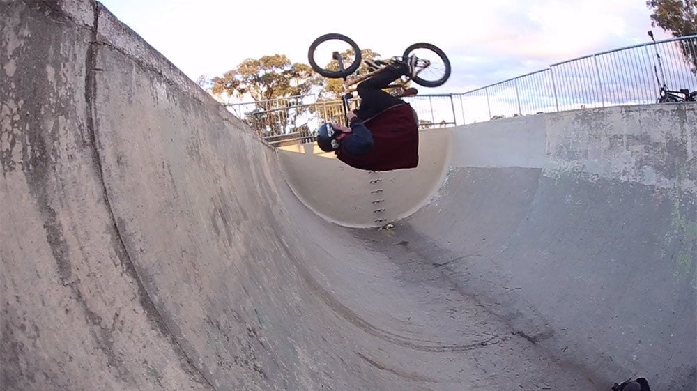 Troy Harradine 2019 BMX Video - Back Bone BMX