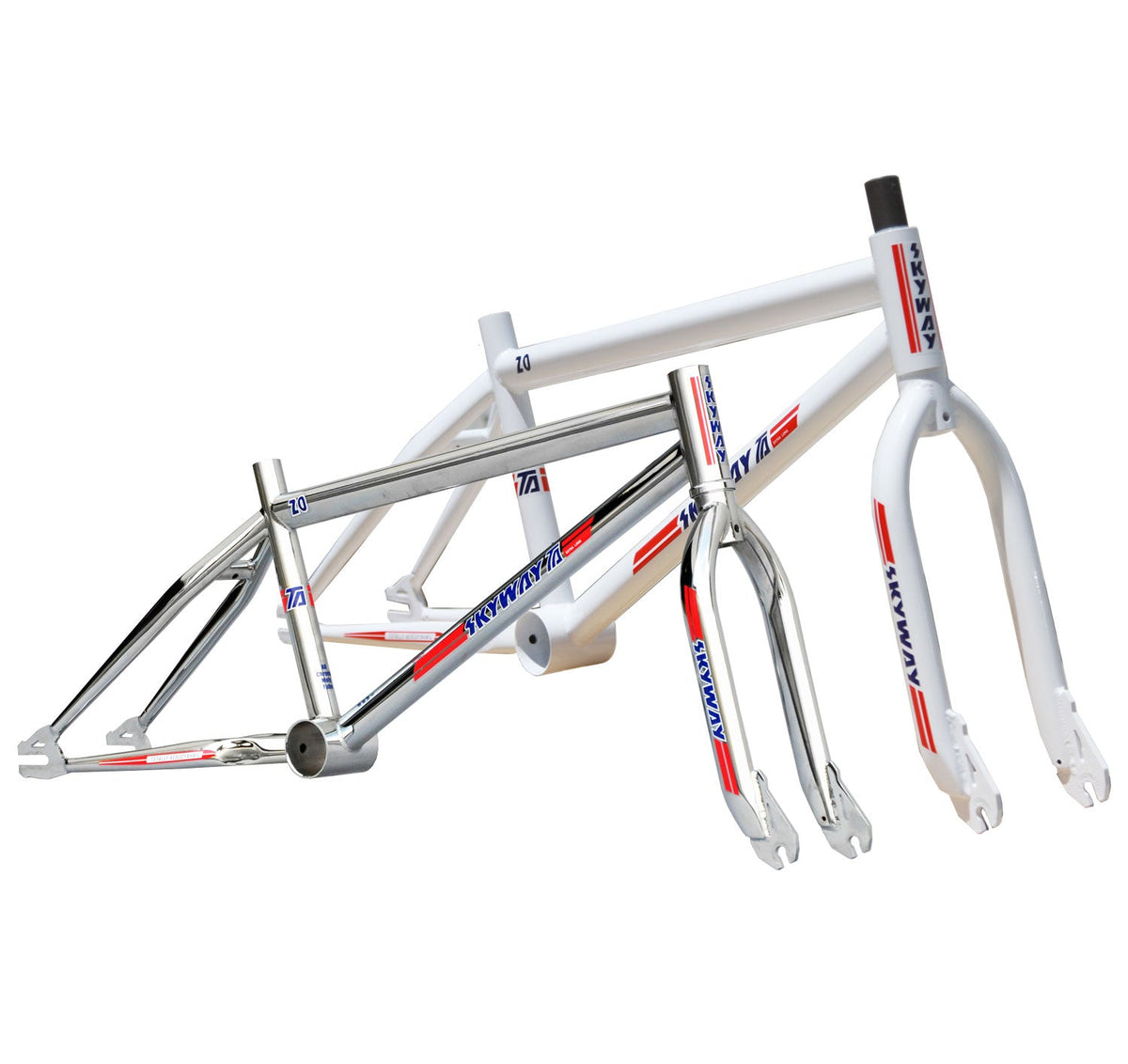 Vintage bmx frame and clearance forks