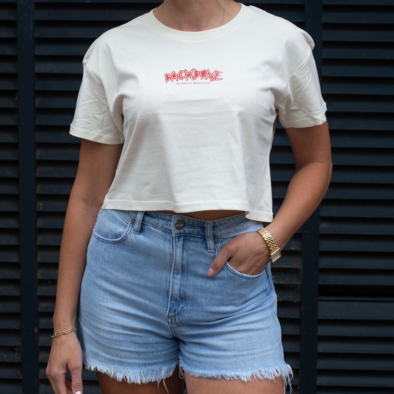 Always Building Women's Crop Tee | Buy now at Australia's #1 BMX Clothing brand