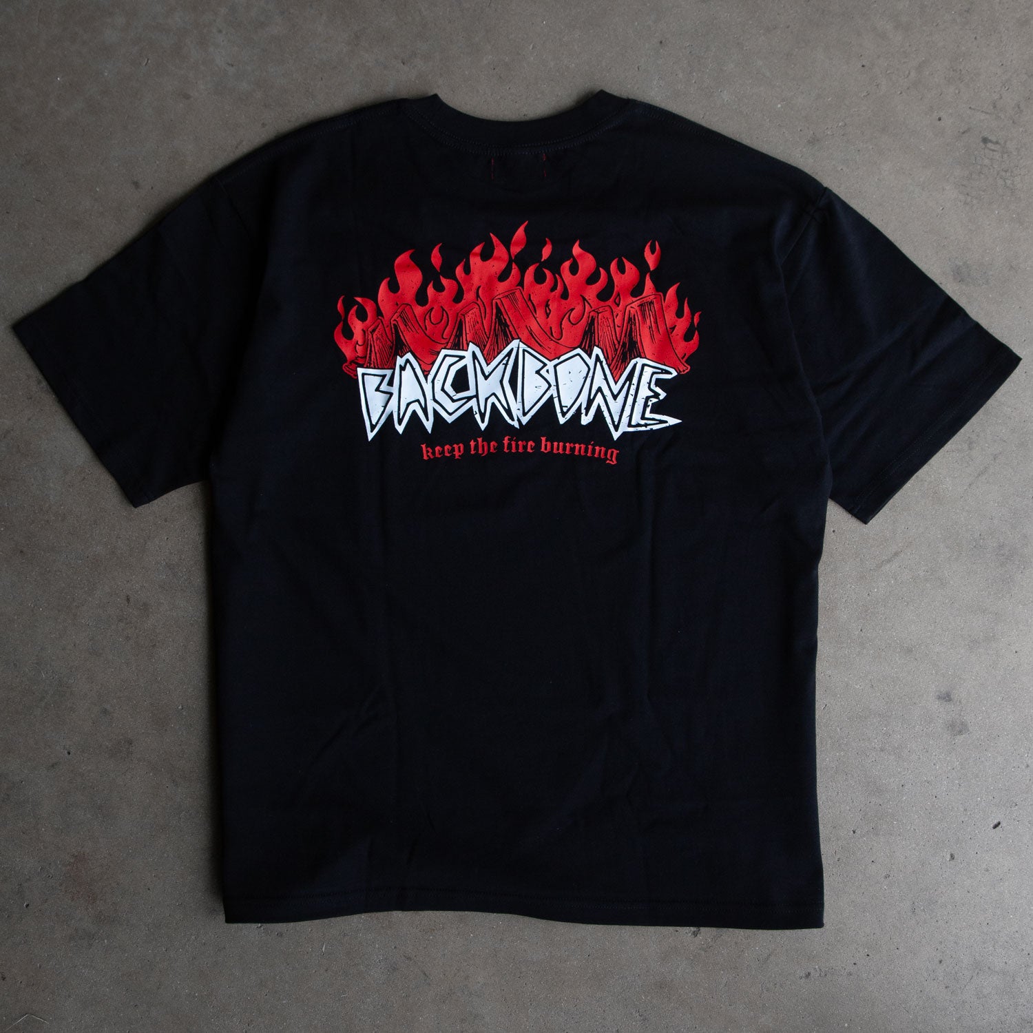 Fire Burning T-Shirt | Buy now at Australia's #1 BMX Clothing brand
