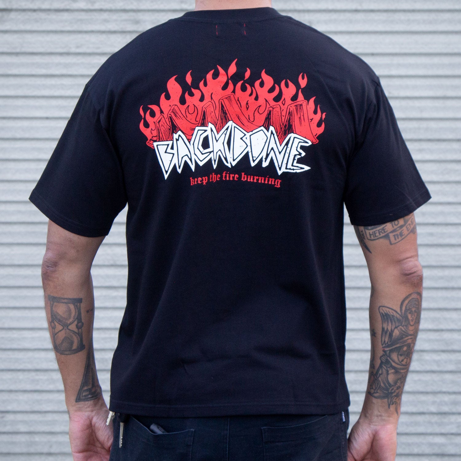 Fire Burning T-Shirt | Buy now at Australia's #1 BMX Clothing brand