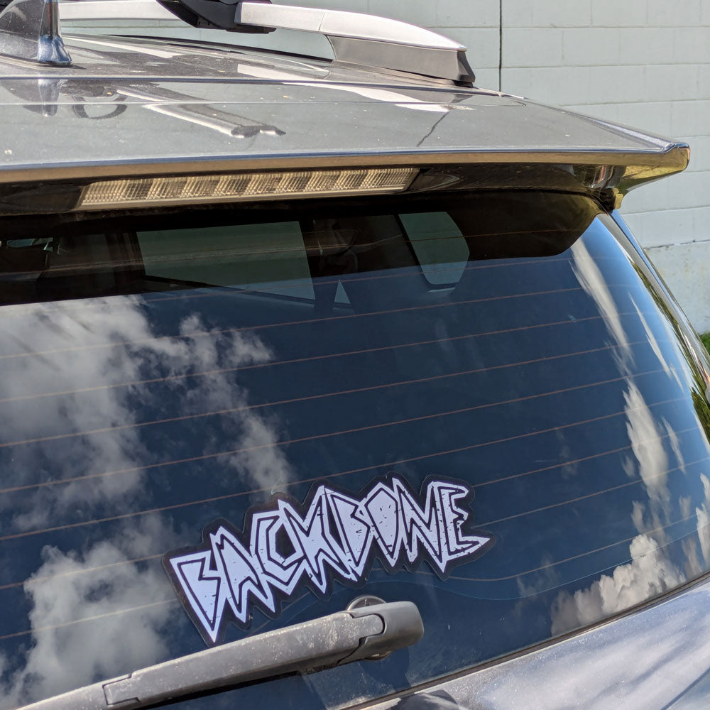 Backbone BMX Die Cut Logo Sticker | Buy now at Australia's #1 BMX Clothing brand