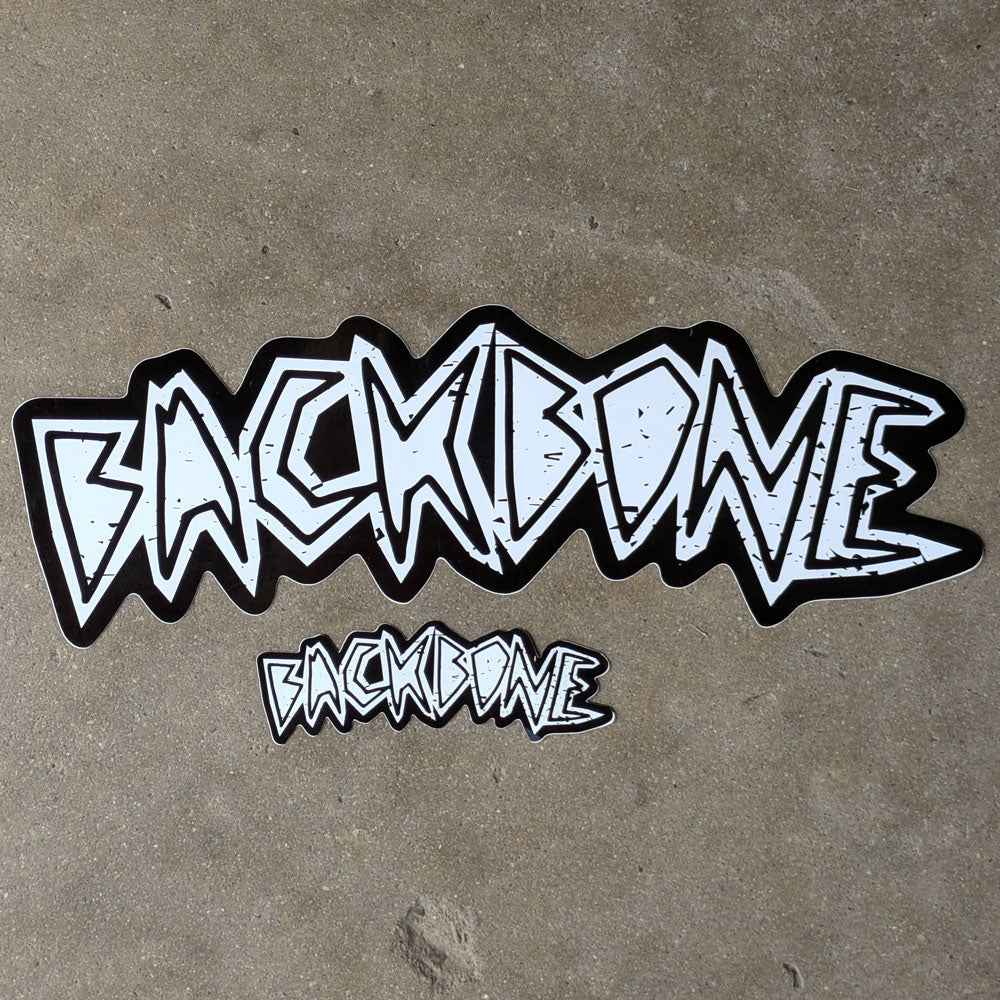 Backbone BMX Die Cut Logo Sticker | Buy now at Australia's #1 BMX Clothing brand