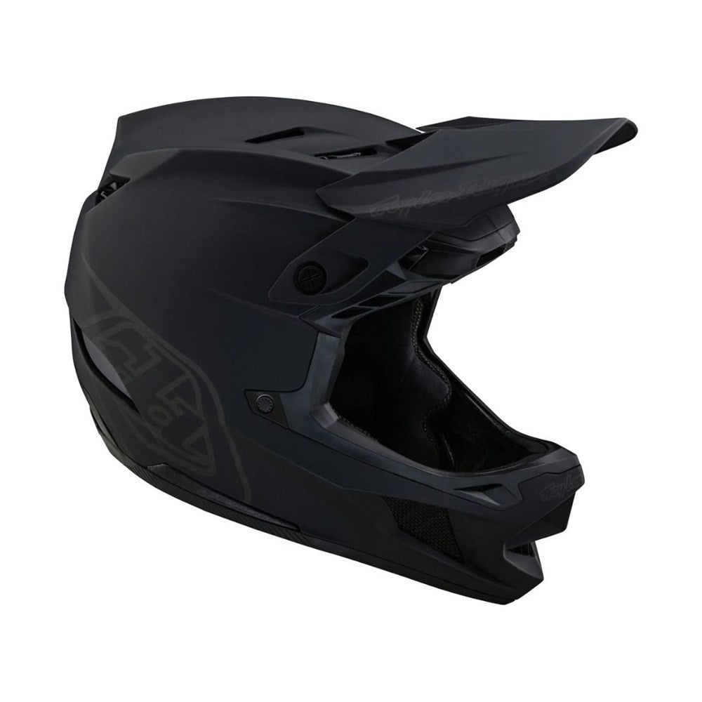 Troy Lee Designs D4 Polyacrylite Mips Helmet (2024) - Stealth Black | Buy now at Australia's #1 BMX shop