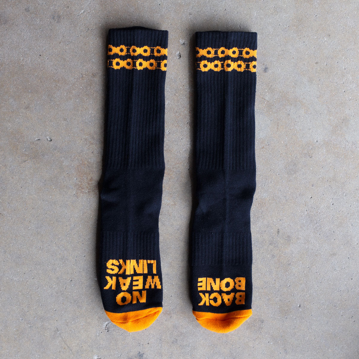 No Weak Links Socks | Buy now at Australia's #1 BMX Clothing brand