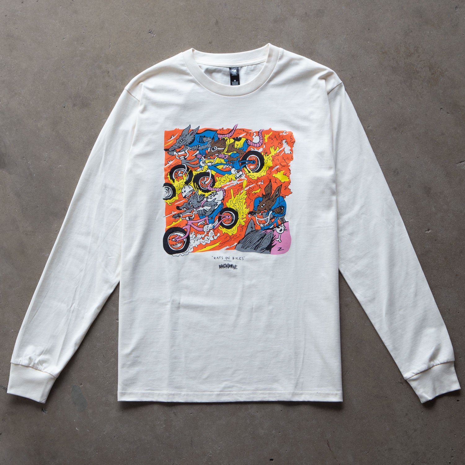 Rats On Bikes Long Sleeve | Buy now at Australia's #1 BMX Clothing brand