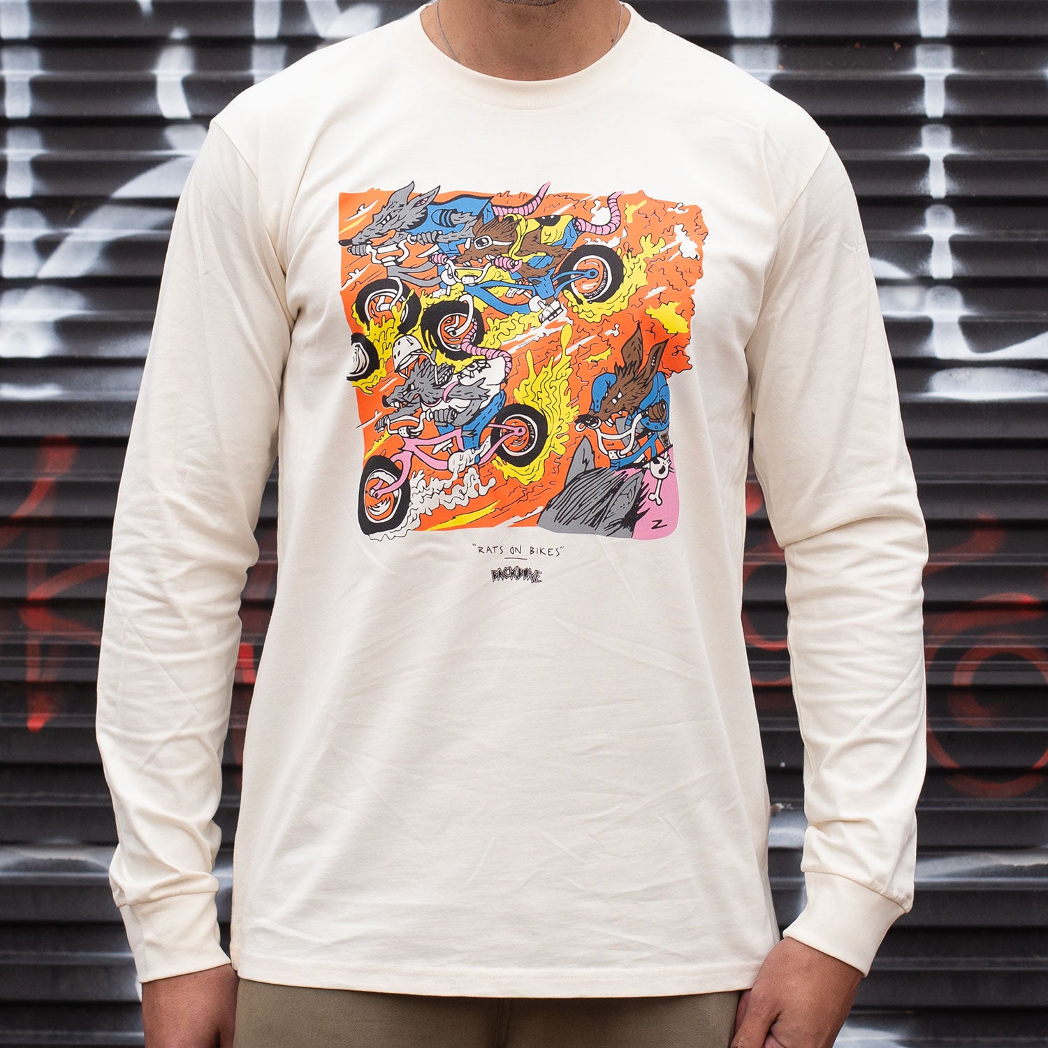 Rats On Bikes Long Sleeve | Buy now at Australia's #1 BMX Clothing brand