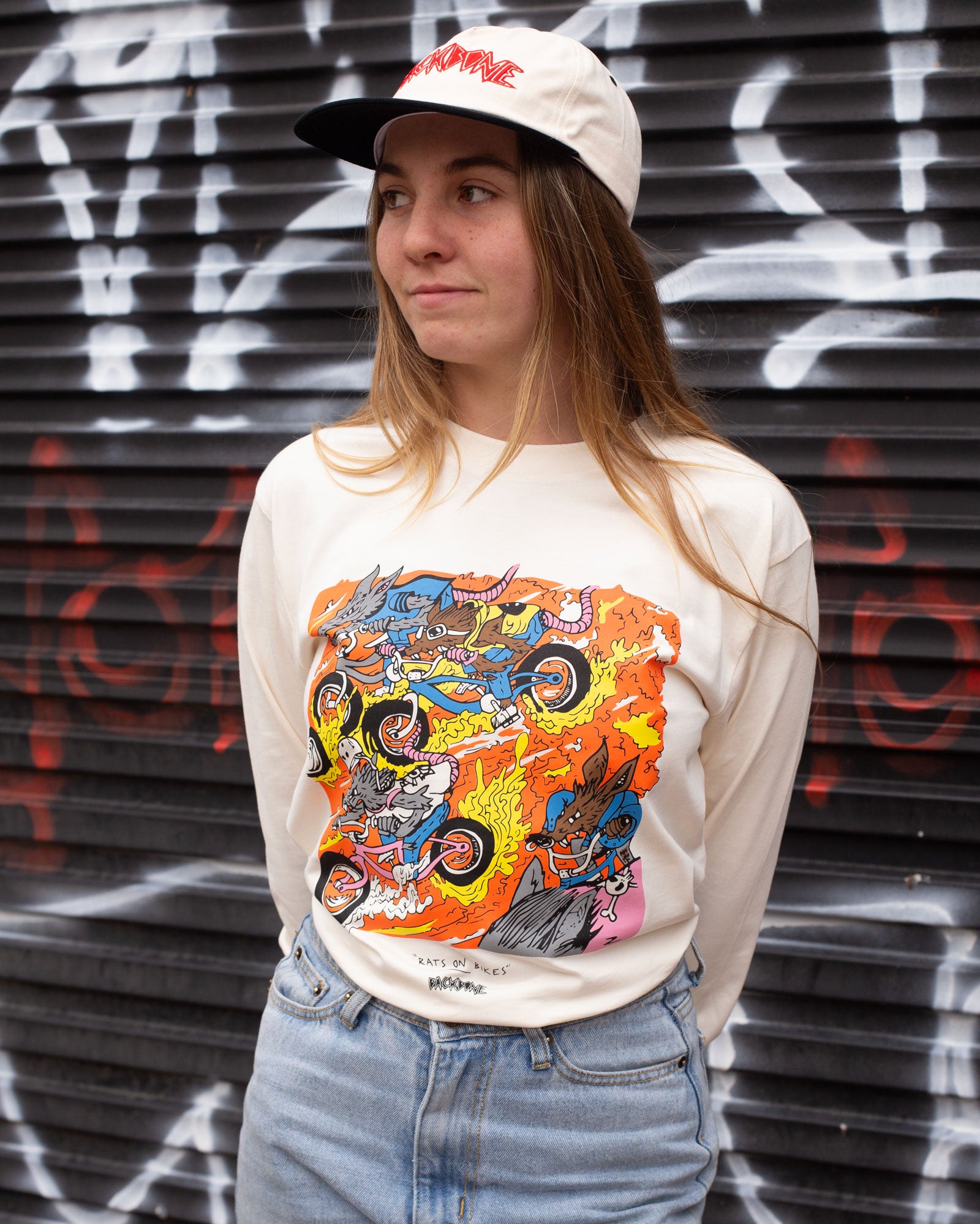 Rats On Bikes Long Sleeve | Buy now at Australia's #1 BMX Clothing brand