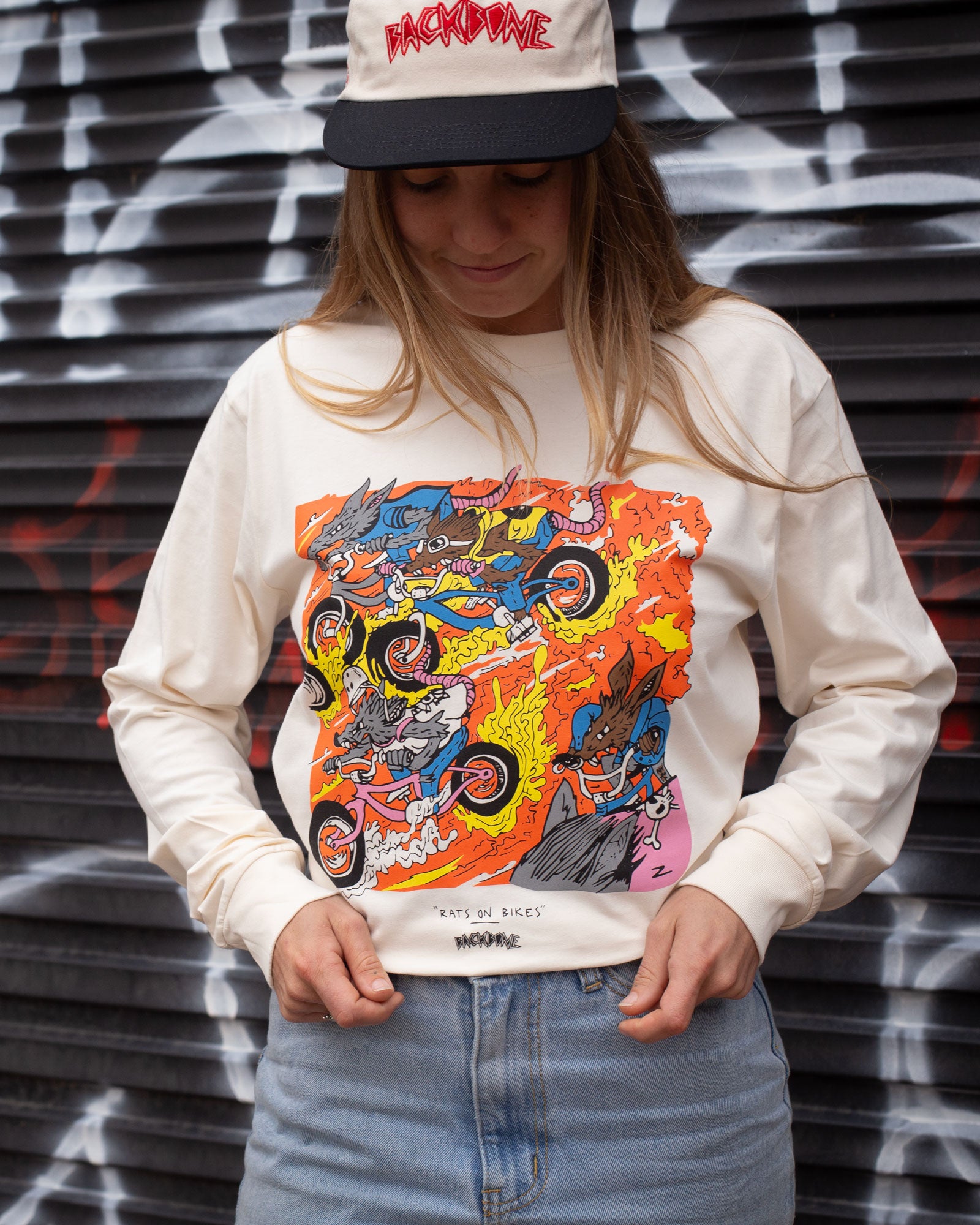 Rats On Bikes Long Sleeve | Buy now at Australia's #1 BMX Clothing brand