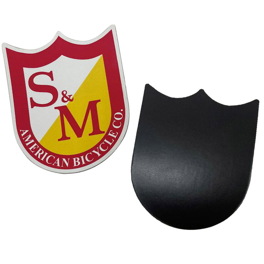S&M Shield Fridge Magnet | Buy now at Australia's #1 BMX shop