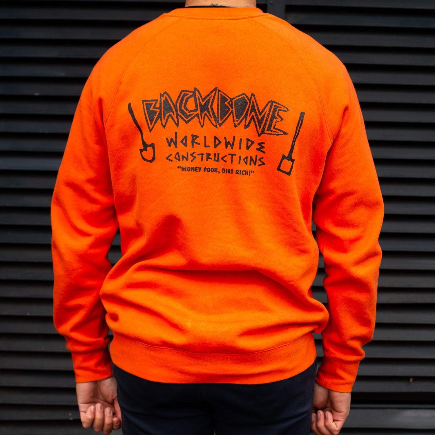 Backbone BMX Worldwide Constructions Crewneck | Buy now at Australia's #1 BMX Clothing brand