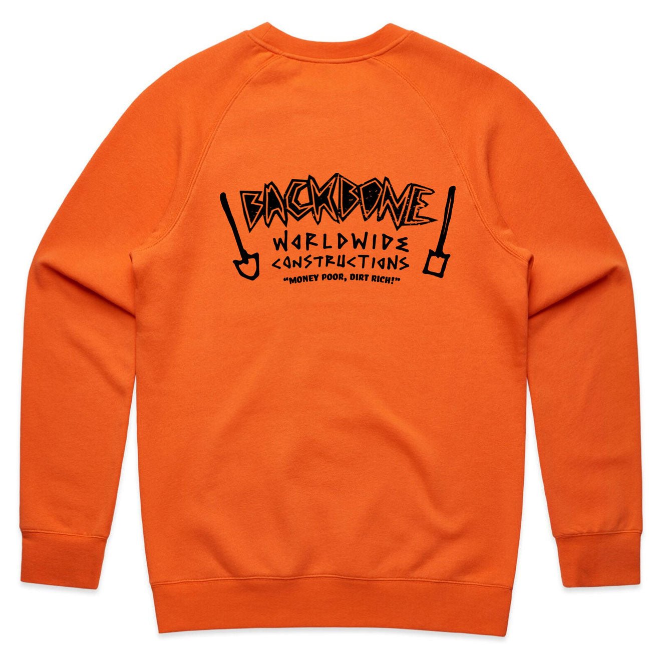 Backbone BMX Worldwide Constructions Crewneck | Buy now at Australia's #1 BMX Clothing brand