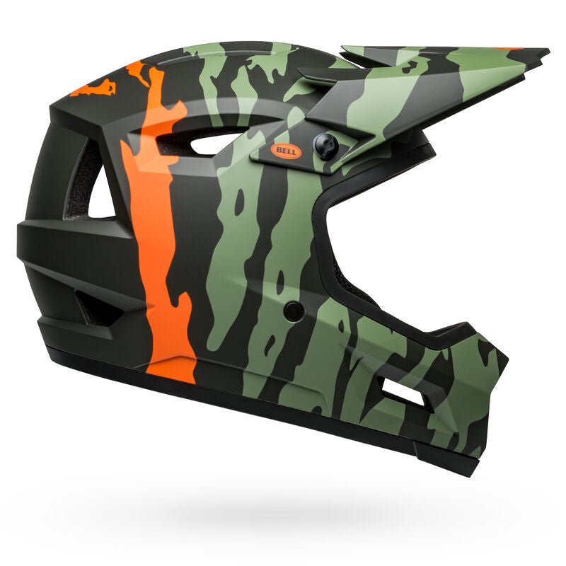 Bell Sanction 2 DLX Mips Helmet - Ravine Dark Green/Orange | Buy now at Australia's #1 BMX shop