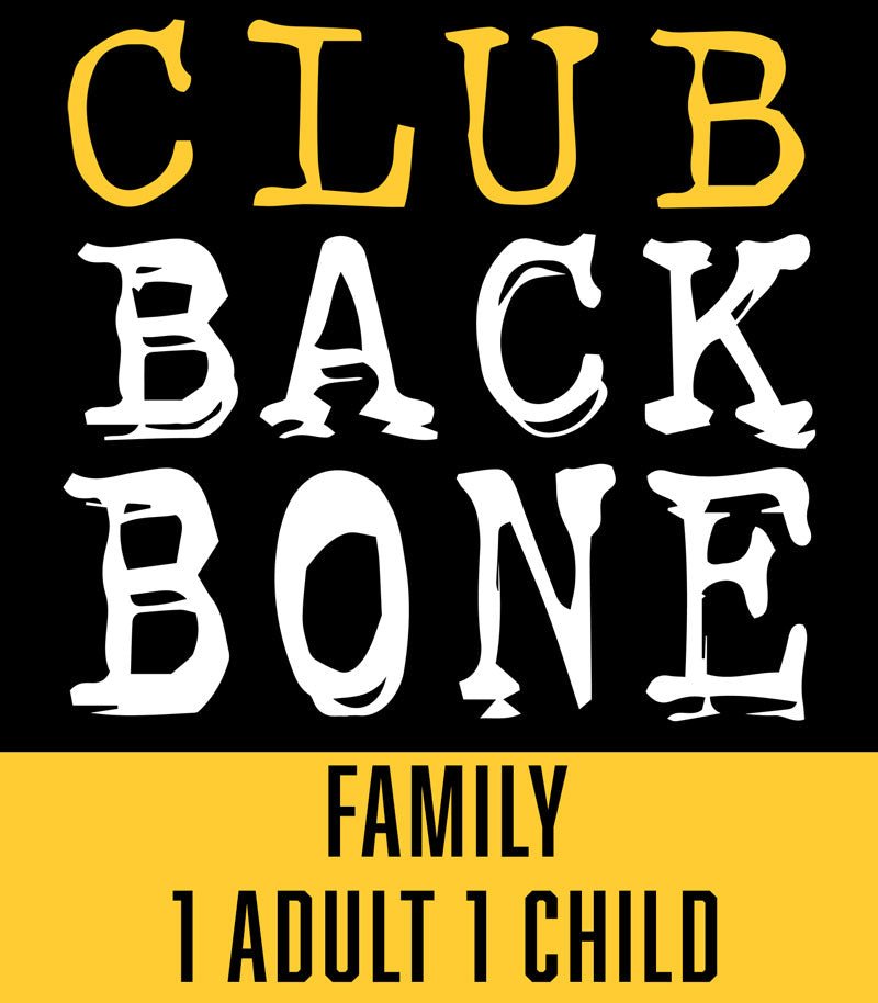 Club Backbone Membership - Family (1 Adult, 1 Child) | Buy now at Australia's #1 BMX shop