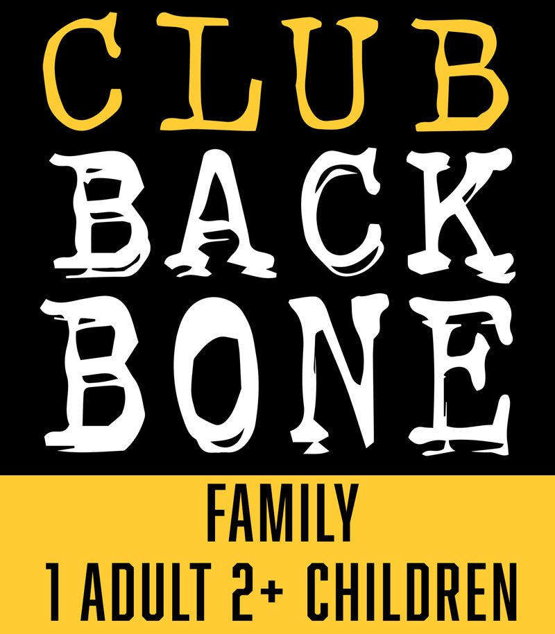 Club Backbone Membership - Family (1 Adult, 2 or more children) | Buy now at Australia's #1 BMX shop