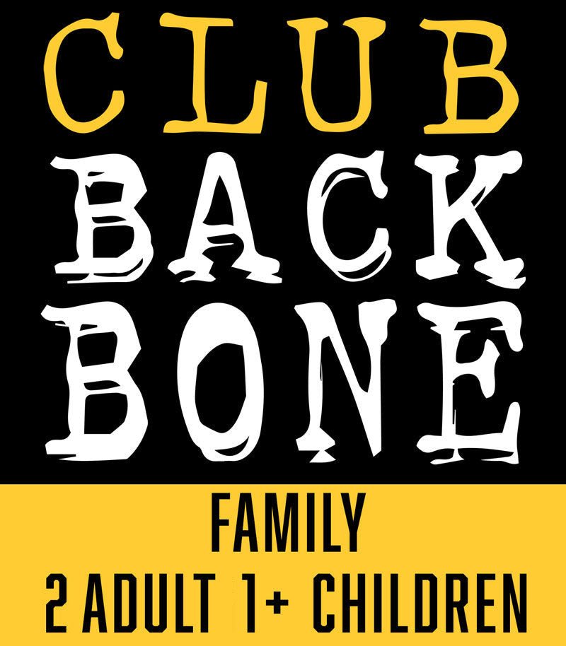 Club Backbone Membership - Family (2 Adults, 1 or more children) | Buy now at Australia's #1 BMX shop