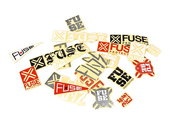 Fuse Protection Sticker Kit - Back Bone BMX