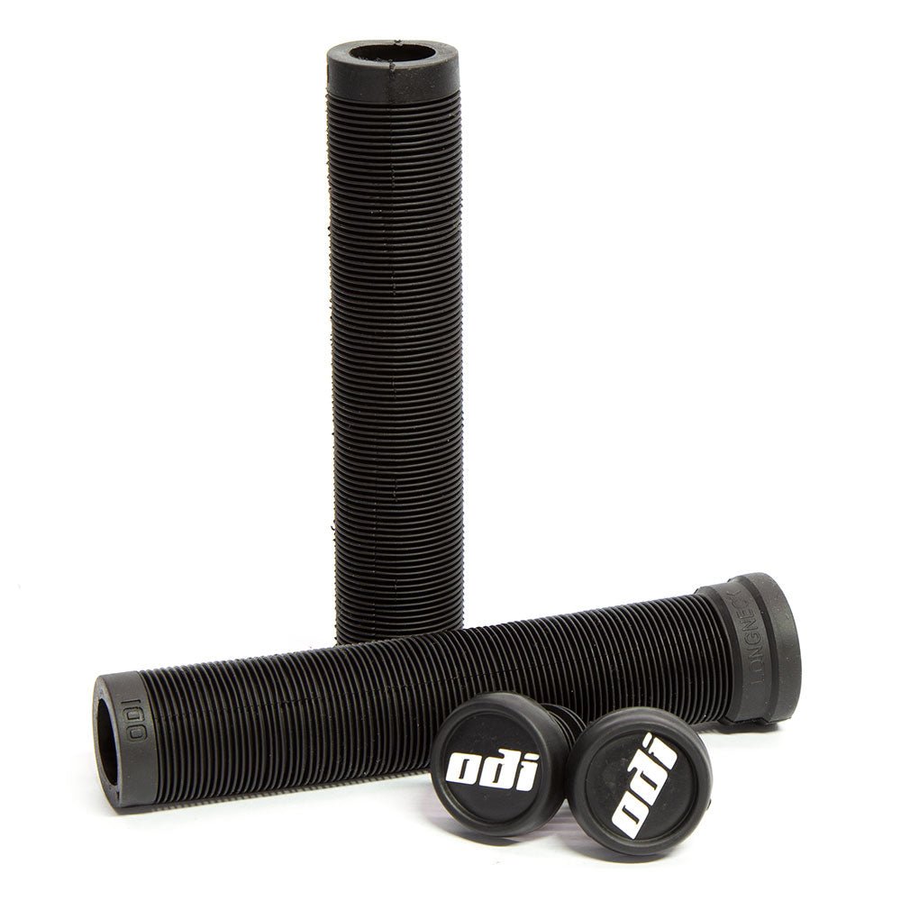 ODI Longneck SLX Impugnature Manubrio Nere - Gomma Per Mountain Bike, E-bike, Downhill - 2 Anni Garanzia