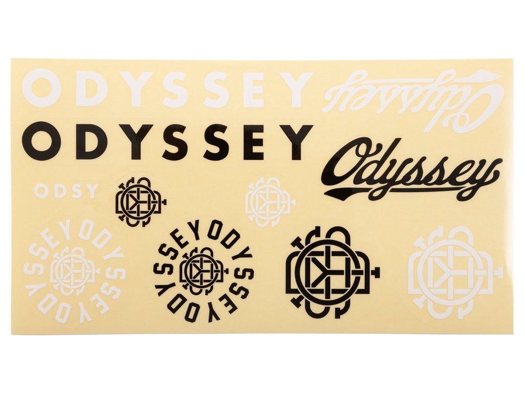 Odyssey Logo V2 Sticker Sheet | Buy now at Australia's #1 BMX shop