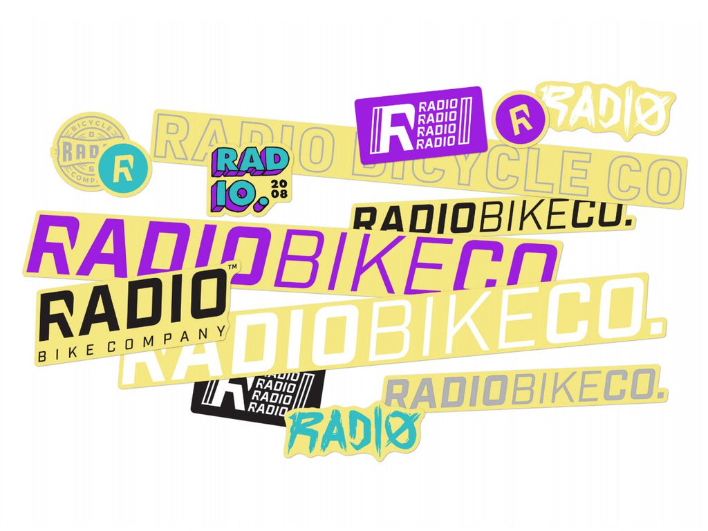 Radio Bikes Sticker Kit | Buy now at Australia's #1 BMX shop