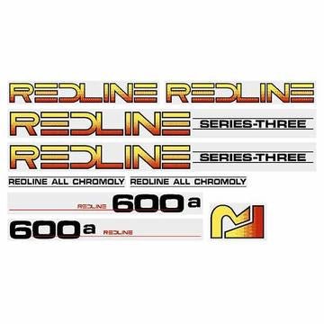 Redline 600A Series 3 Retro Sticker Set | Buy now at Australia's #1 BMX shop