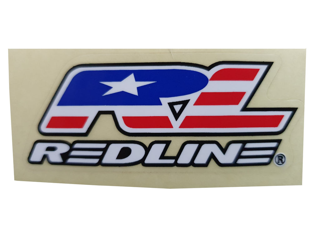Redline Flag Sticker | Buy now at Australia's #1 BMX shop