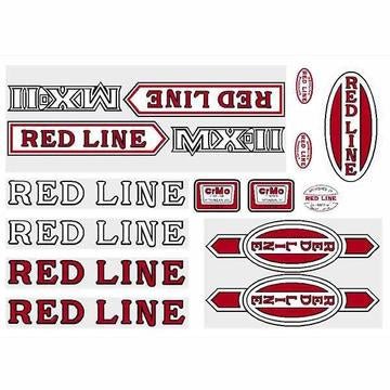 Redline MX2 Retro Sticker Set | Buy now at Australia's #1 BMX shop