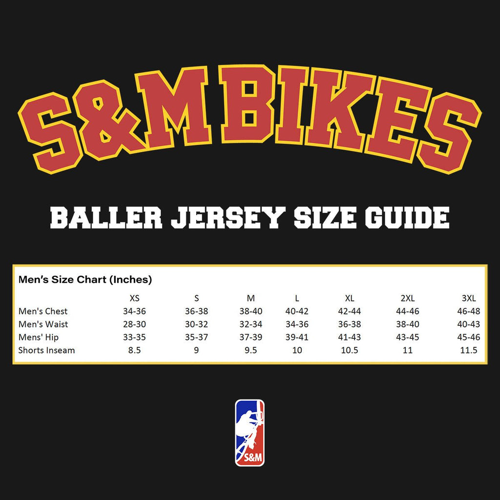 S&M Baller Jersey | Buy now at Australia's #1 BMX shop