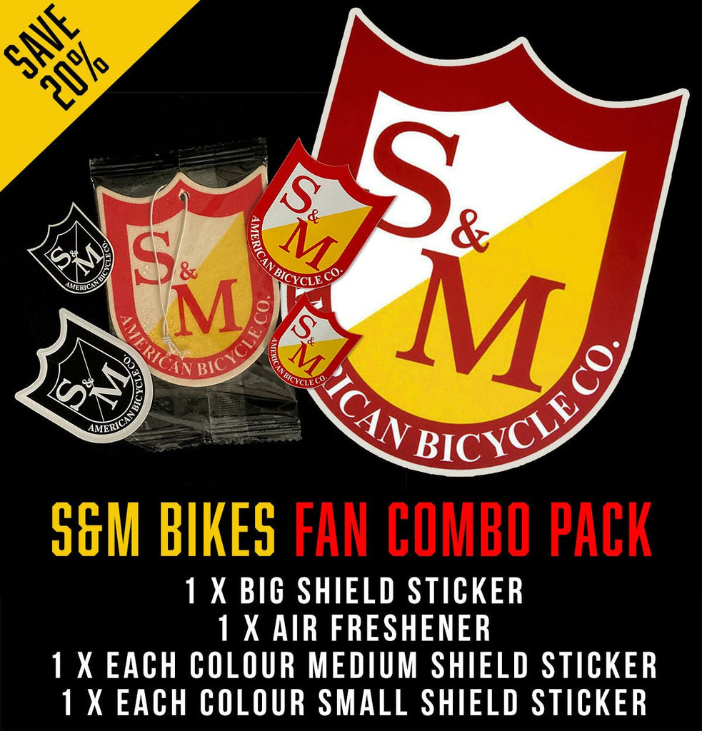 S&M Bikes Fan Combo Pack | Buy now at Australia's #1 BMX shop