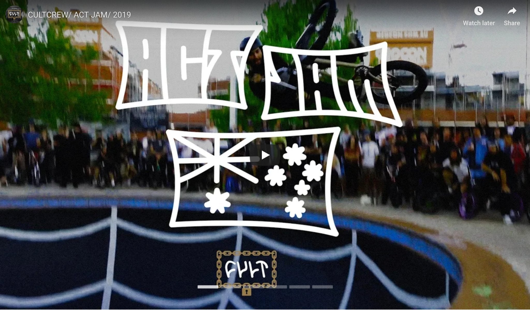 Cult Crew ACT Jam 2019 Video - Back Bone BMX