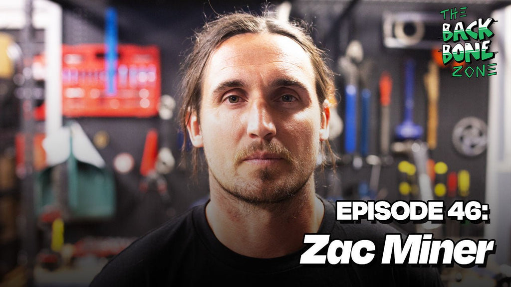 Episode 46:  Zac Miner uses a BMX mentality to cope with difficult situations in life - Back Bone BMX