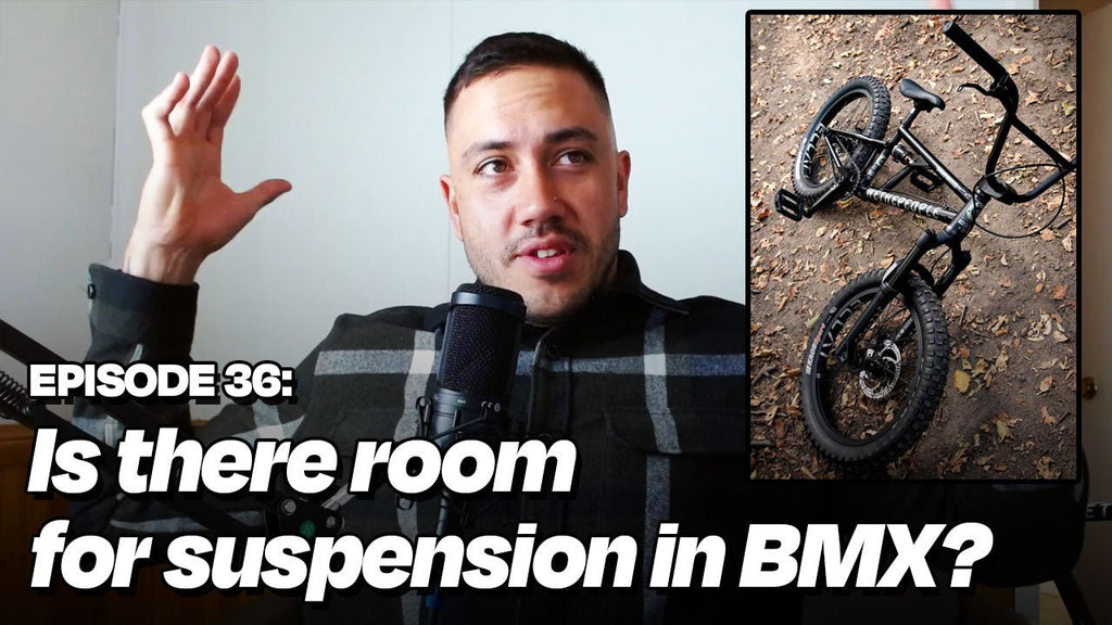 Is there room for suspension in BMX? Back Bone Zone episode 36 - Back Bone BMX