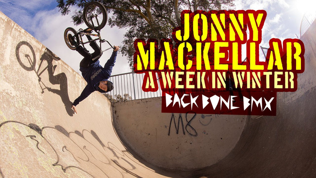 Jonny Mackellar BMX Video - A Week in Winter - Back Bone BMX