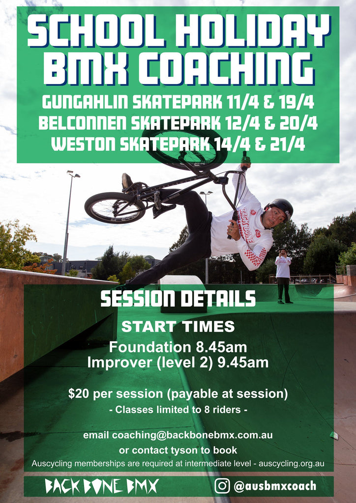 The 2 best things to do in Canberra School Holidays (Hint.. It's ride BMX) - Back Bone BMX