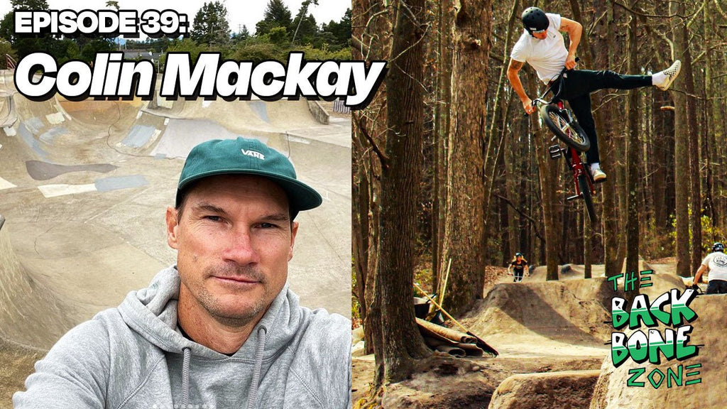 Vans BMX team manager Colin Mackay paved the way for Australian BMX riders 'going pro' | Back Bone Zone episode 39 - Back Bone BMX