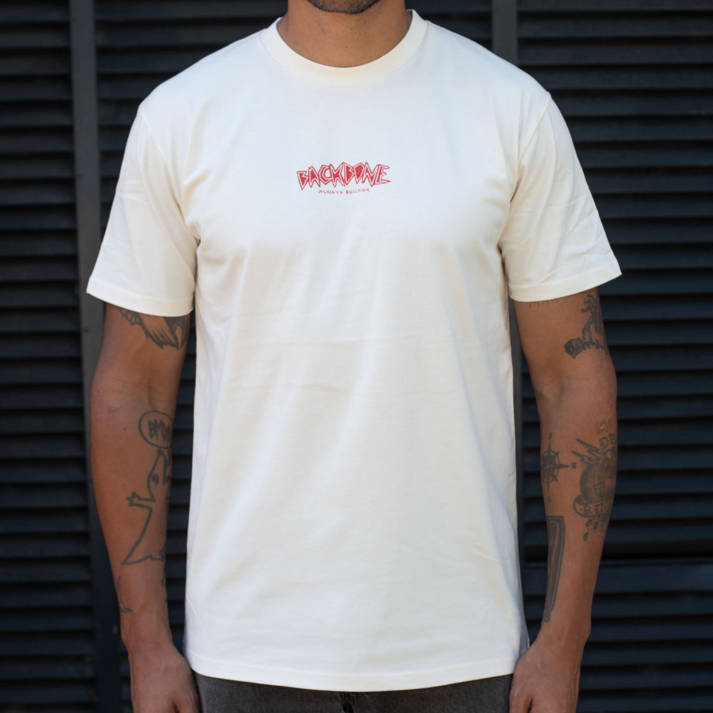 Backbone Always Building T-Shirt | Buy now at Australia's #1 BMX shop