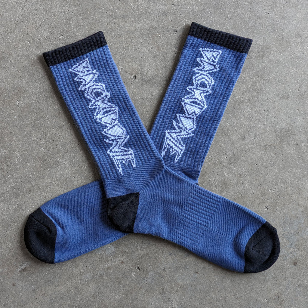 Backbone Crew Socks - 3 Pack (White/Petrol/Black) | Buy now at Australia's #1 BMX shop