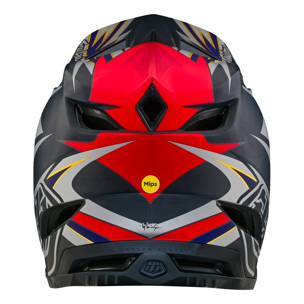 Troy Lee Designs D4 Carbon Mips Helmet (2024) - Inferno Grey | Buy now at Australia's #1 BMX shop
