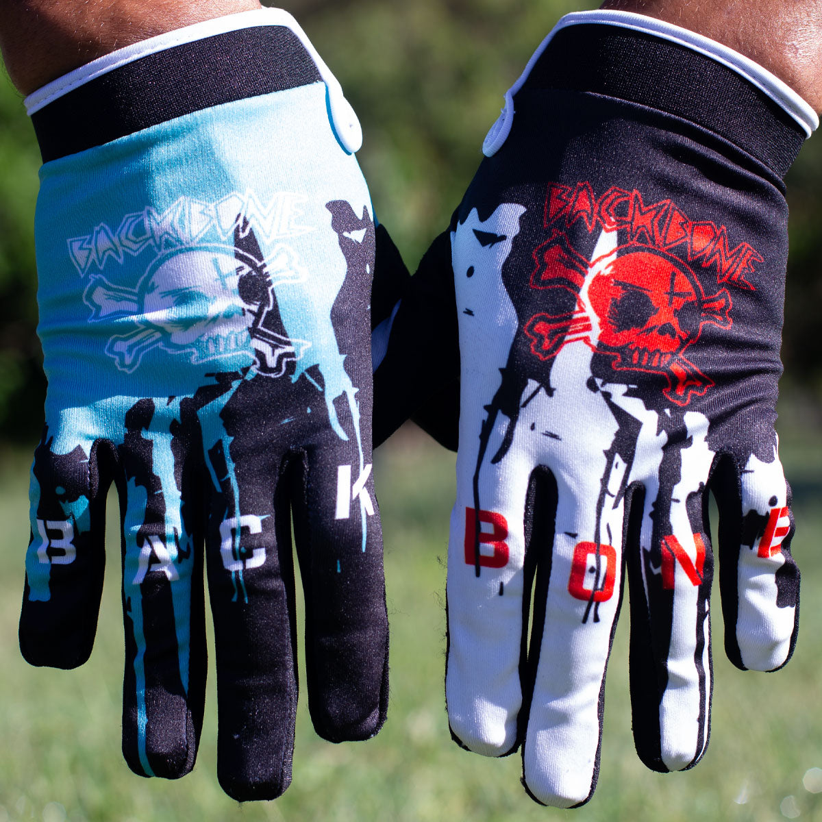 Backbone Gnar Drip Adult Gloves | Buy now at Australia's #1 BMX shop