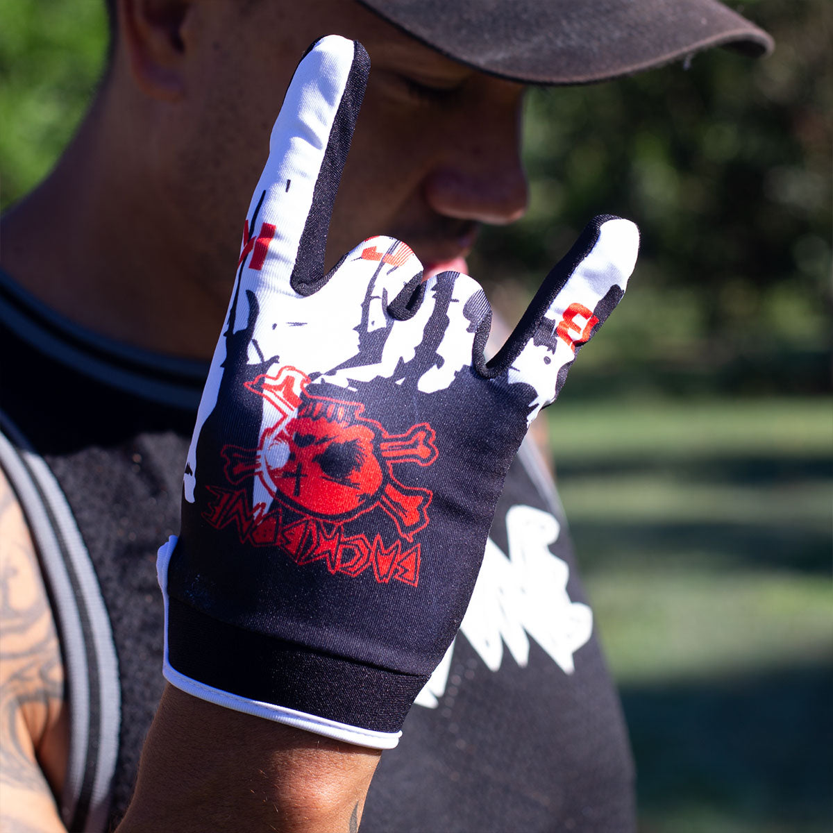 Backbone Gnar Drip Adult Gloves | Buy now at Australia's #1 BMX shop