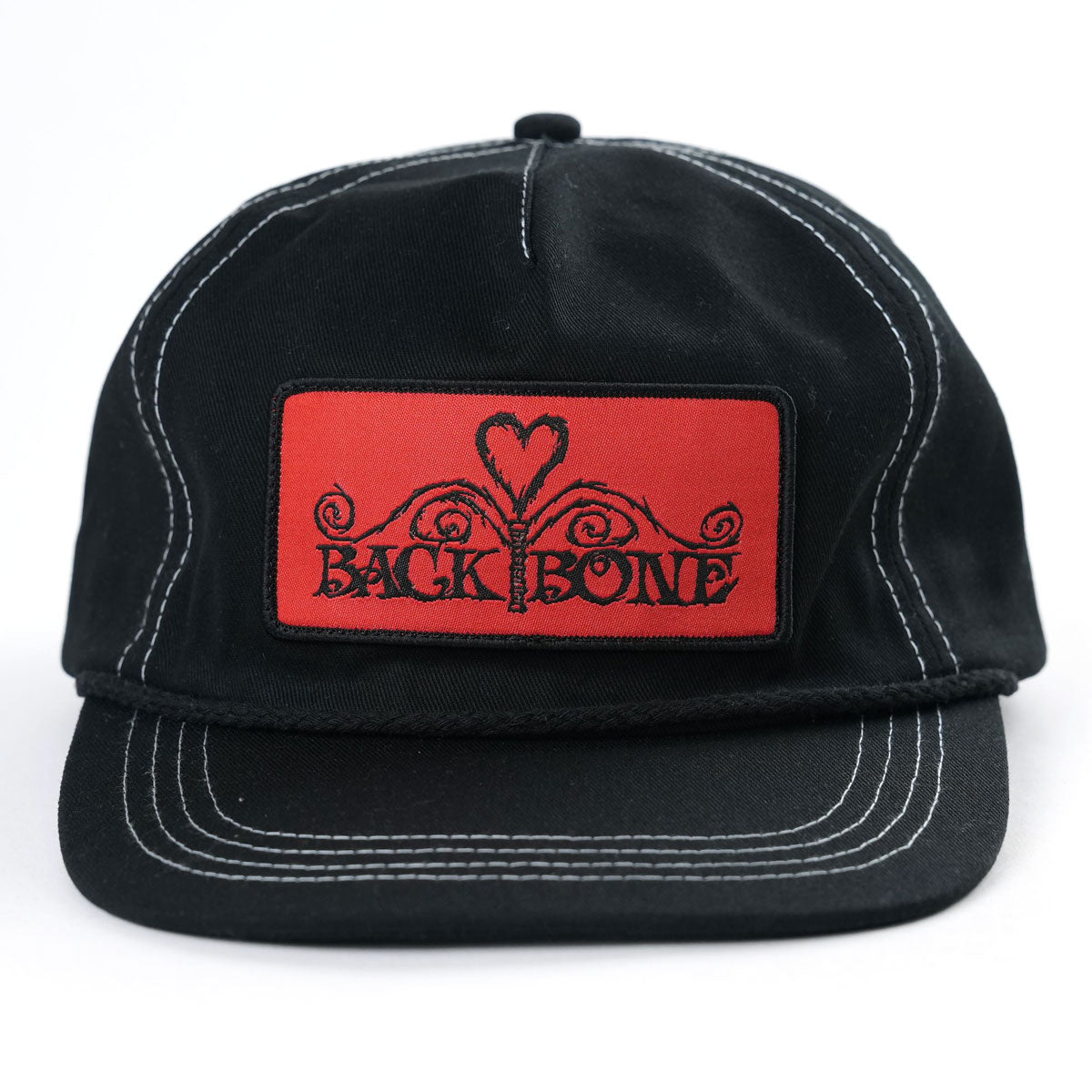 Backbone Heart Logo 5 Panel Hat | Buy now at Australia's #1 BMX shop