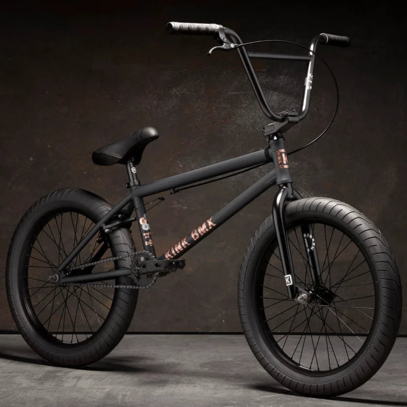 kink gap xl bmx bike black 2025