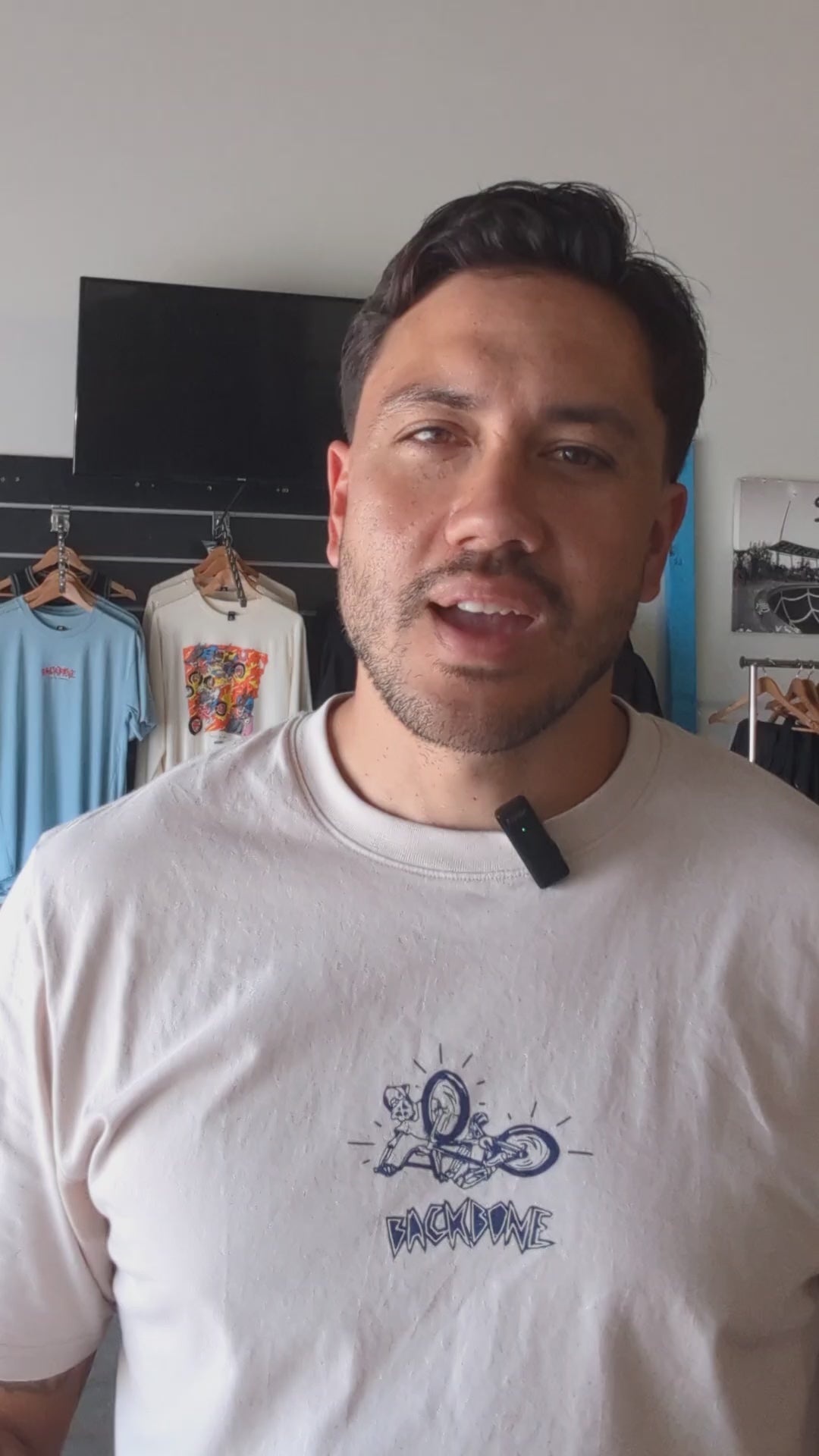 video for backbone bmx socks explaining colours and features