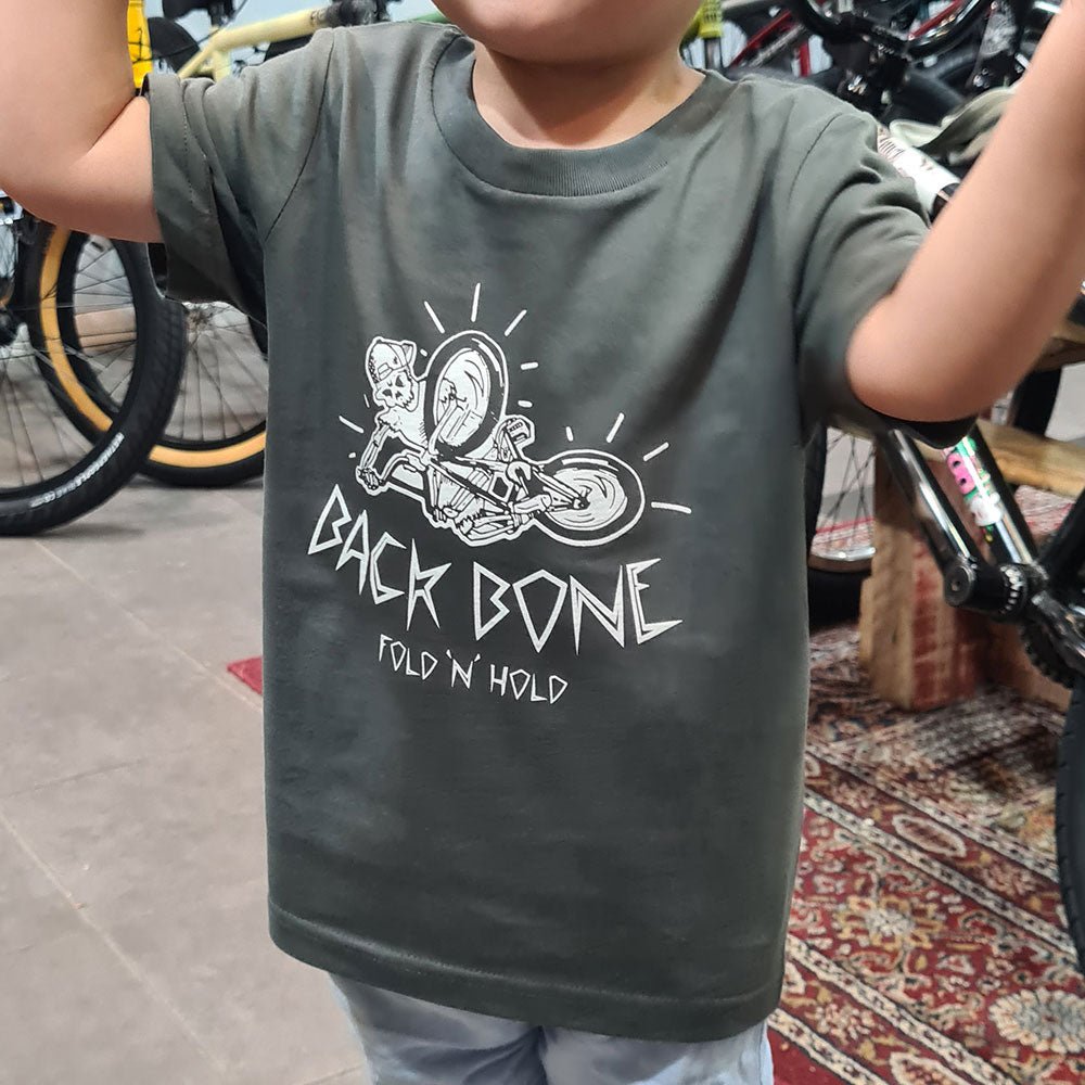 Backbone BMX Fold N Hold T-Shirt - Youth - Back Bone BMX