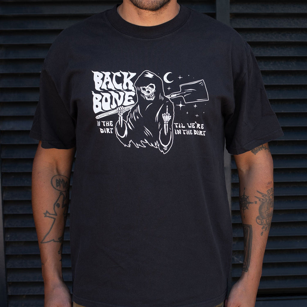 Backbone BMX In The Dirt T-Shirt - Back Bone BMX