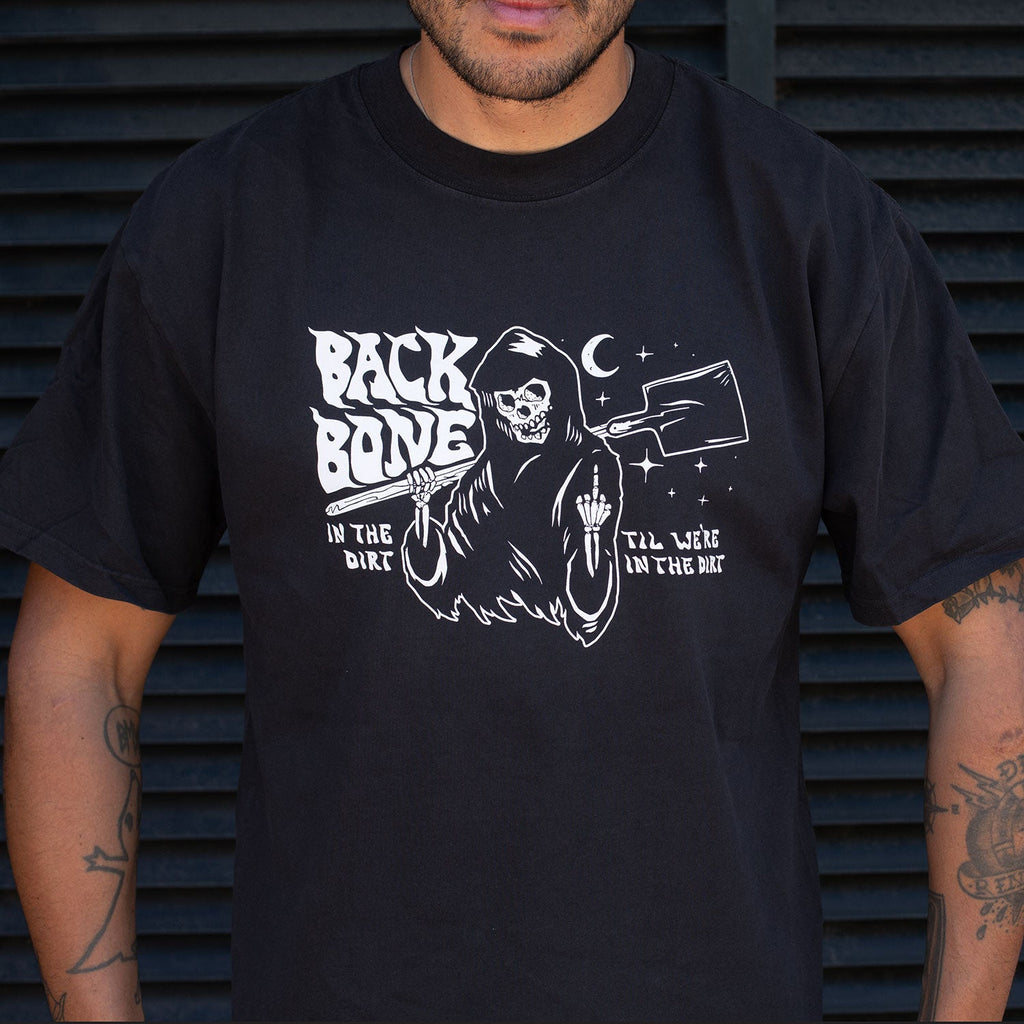 Backbone BMX In The Dirt T-Shirt - Back Bone BMX