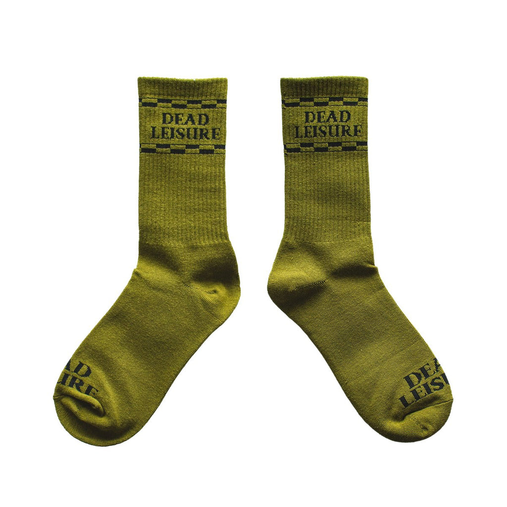 Dead Leisure Logo Socks - Back Bone BMX