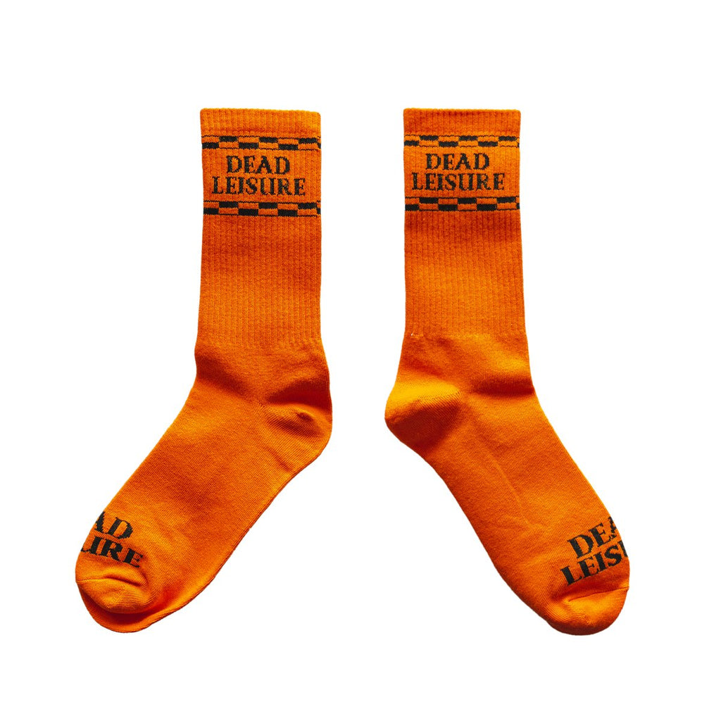 Dead Leisure Logo Socks - Back Bone BMX